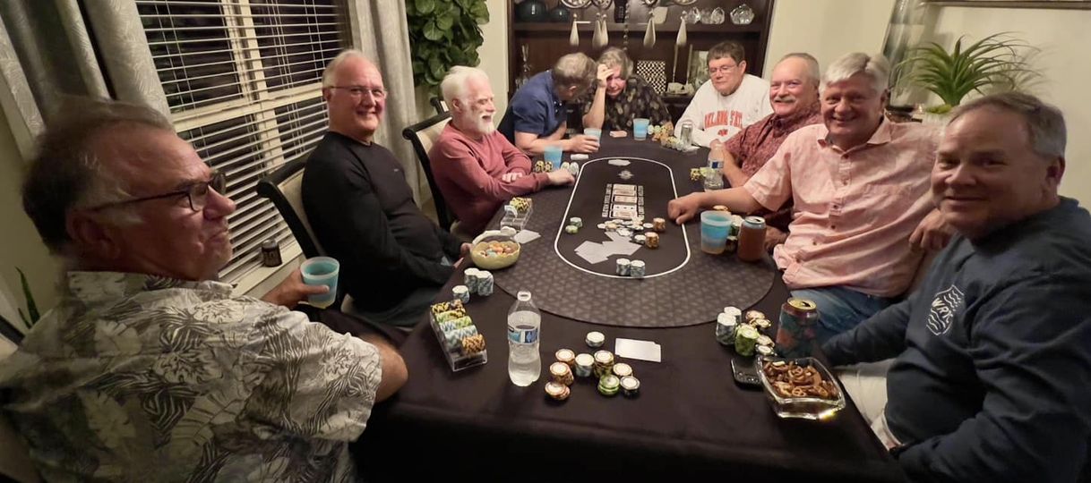 Guys Poker in April. 
